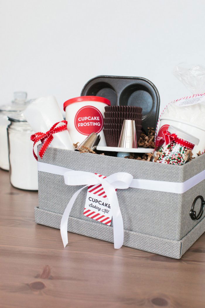 perfect holiday cookie baking gift basket